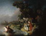 REMBRANDT Harmenszoon van Rijn The Abduction of Europa, Sweden oil painting artist